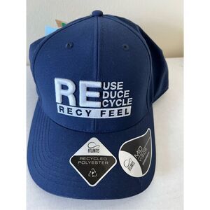 Atlantis Headwear Men Sustainable Recy Hat Trucker Cap RETH six-panel mid